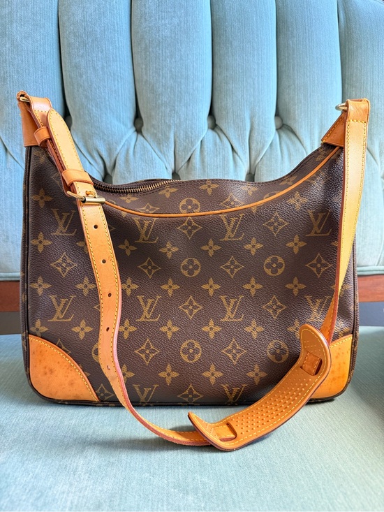 Louis Vuitton Handbags - Louis Vuitton Vintage Boulogne Brown Monogram Canvas Shoulder Bag - Classic LV